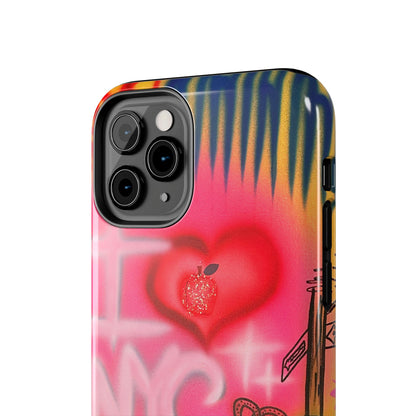 "in the city" airbrush iPhone case