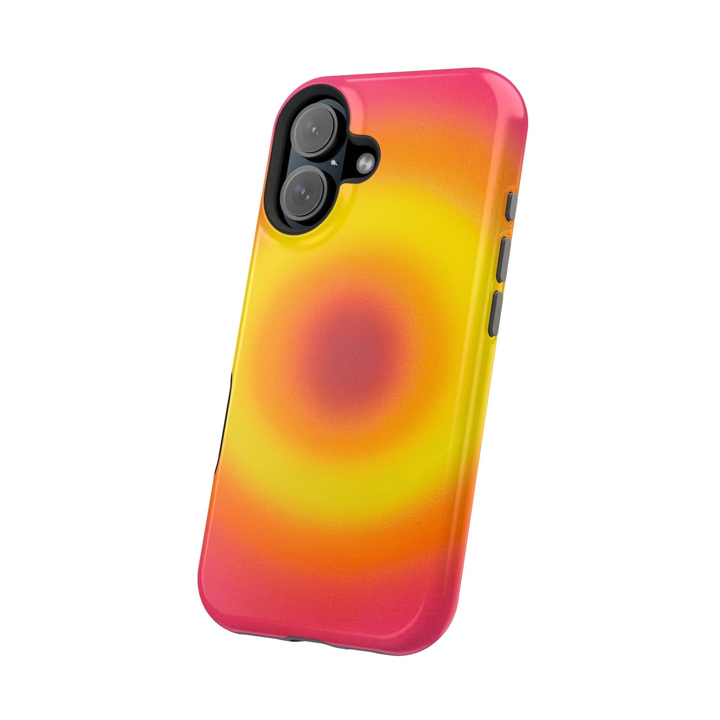 MagSafe "Pink Lemonade Aura" Airbrush iPhone Case