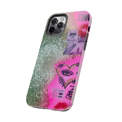 "glitter gloss" airbrush iPhone case