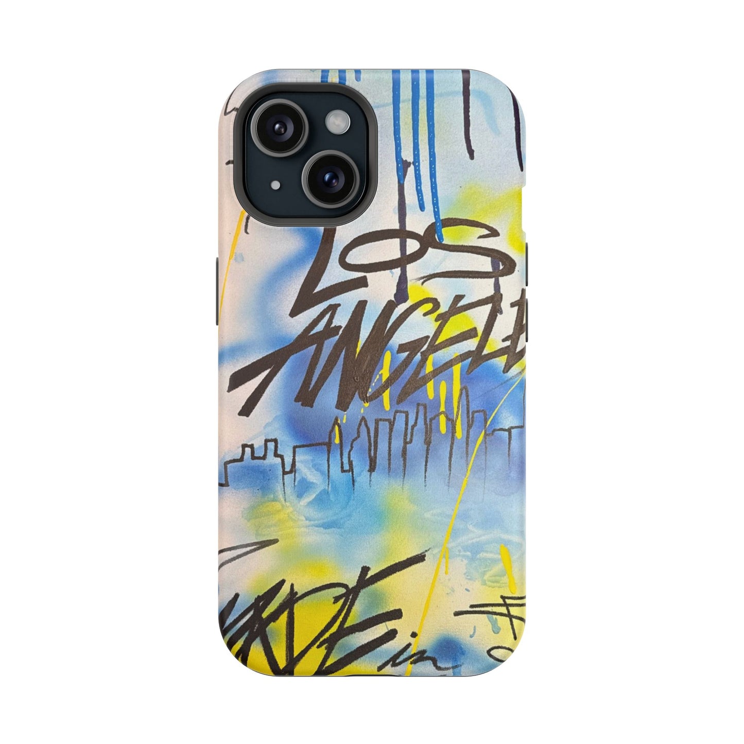 MagSafe "los angeles" airbrush iPhone case
