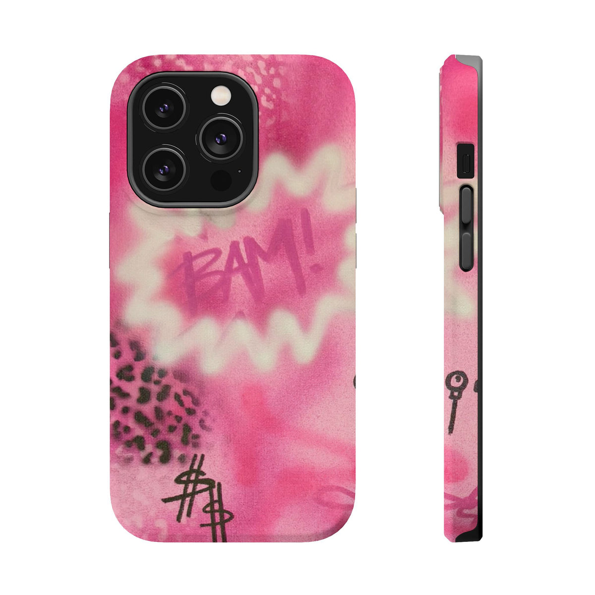MagSafe "BAM!" airbrush iPhone case