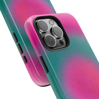 "watermelon swirl" aura airbrush iPhone case