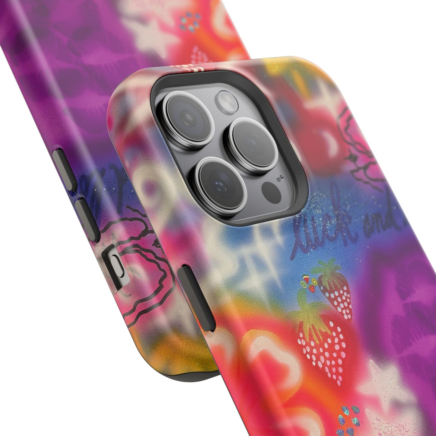 MagSafe „luck & luv pt. 2“ Airbrush iPhone Hülle