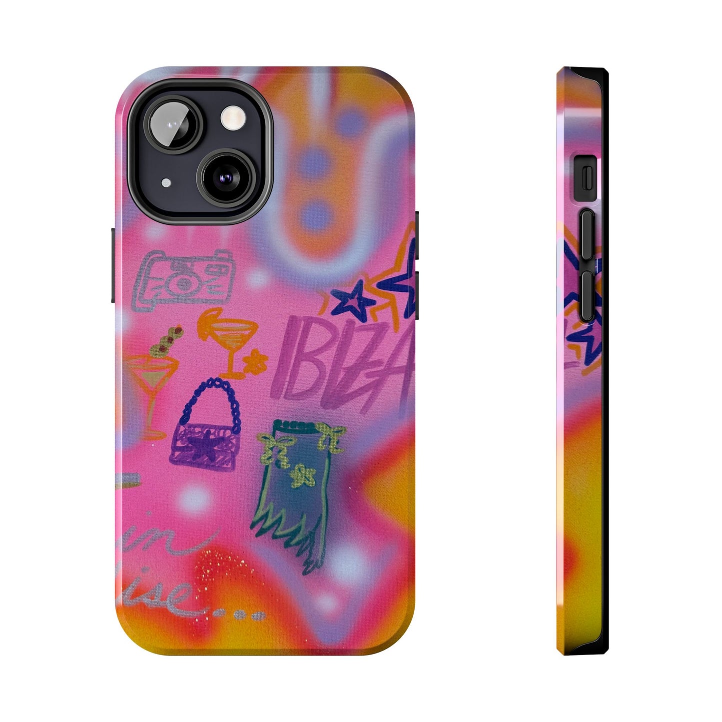 "ibiza" airbrush iPhone case