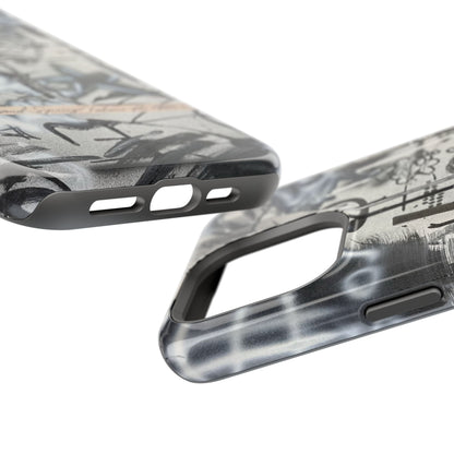 MagSafe "monochrome mood" airbrush iPhone case