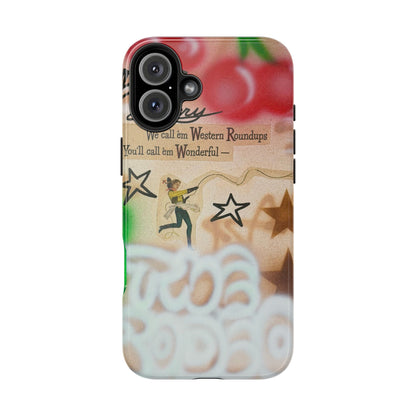 "the rodeo" airbrush iPhone case