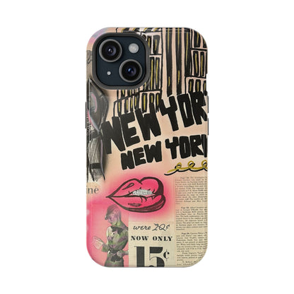 MagSafe „New York, New York“ Airbrush iPhone Hülle