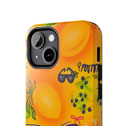 "citrus coastline" airbrush iPhone case