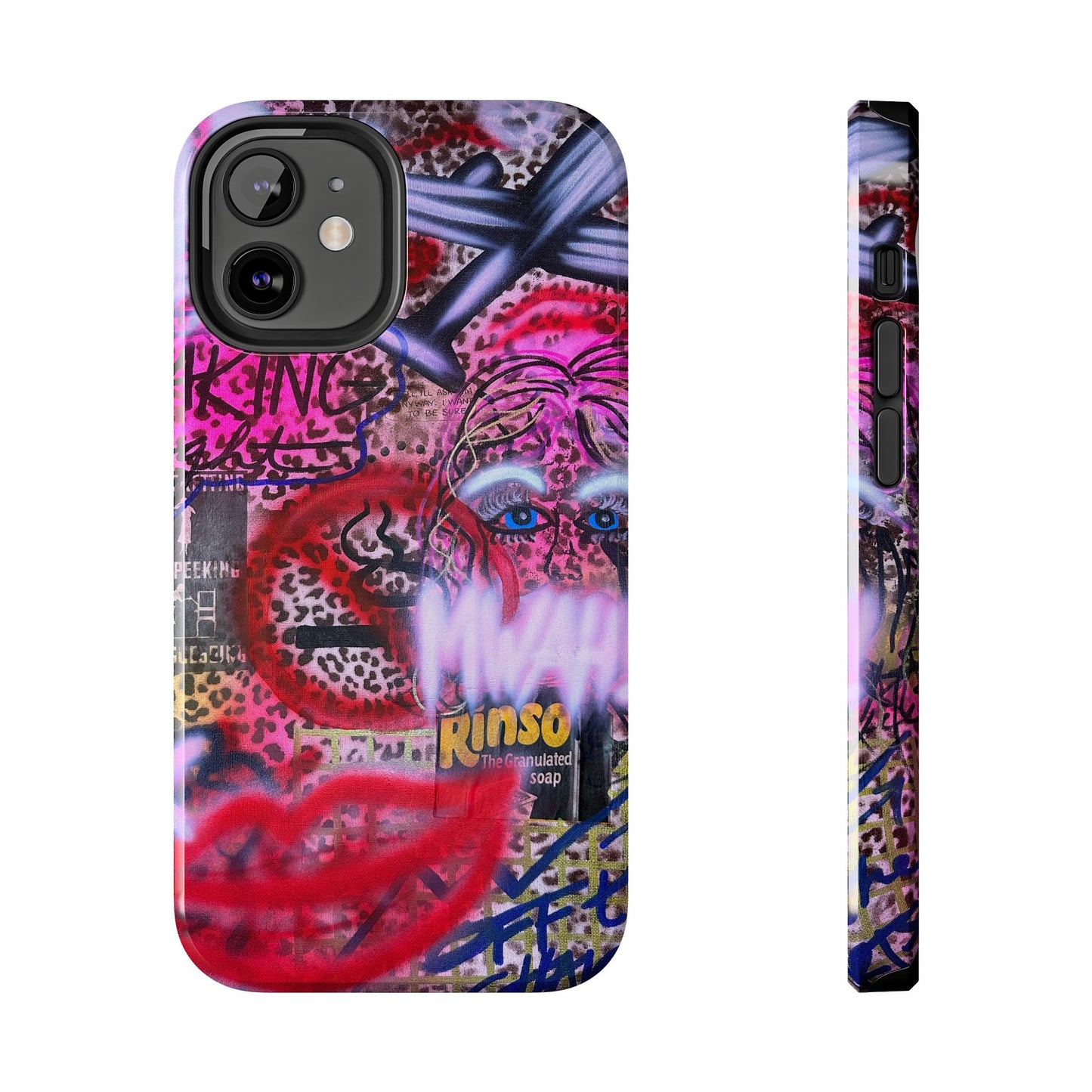 "taking flight" airbrush iPhone case