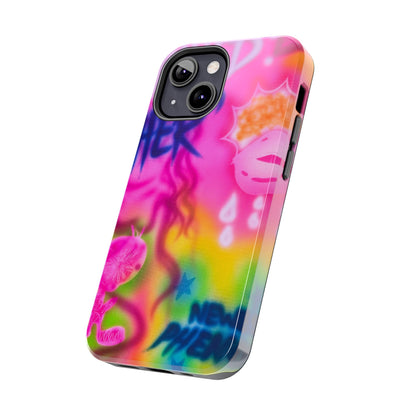 "wanted" airbrush iPhone case