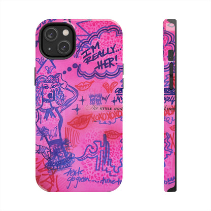 "really "HER!" airbrush iPhone case