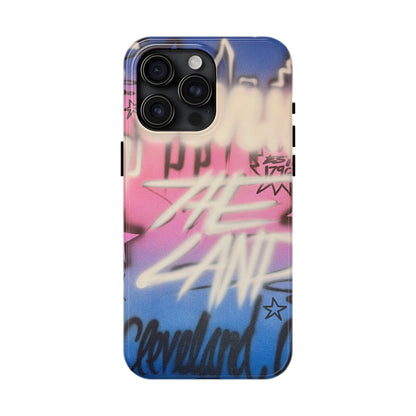 "cleveland" airbrush iPhone case