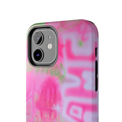 "sunset sorbet" airbrush iPhone case