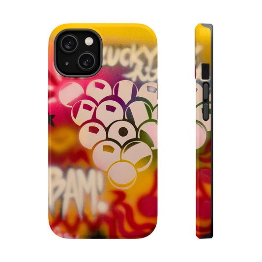 MagSafe "bright billiards" airbrush iPhone case