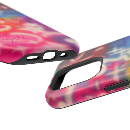 MagSafe „luck & luv“ Airbrush iPhone-Hülle