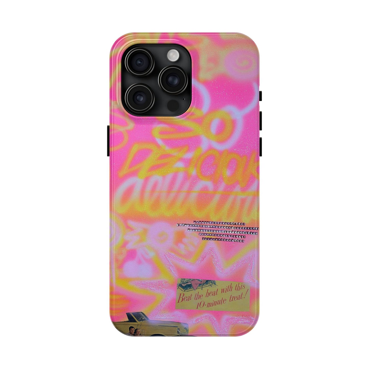 "so delicious" airbrush iPhone case