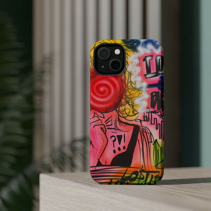 MagSafe „Lost in Paradise“ Airbrush-iPhone-Hülle