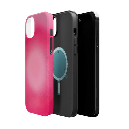 MagSafe "pinkberry" airbrush iPhone case