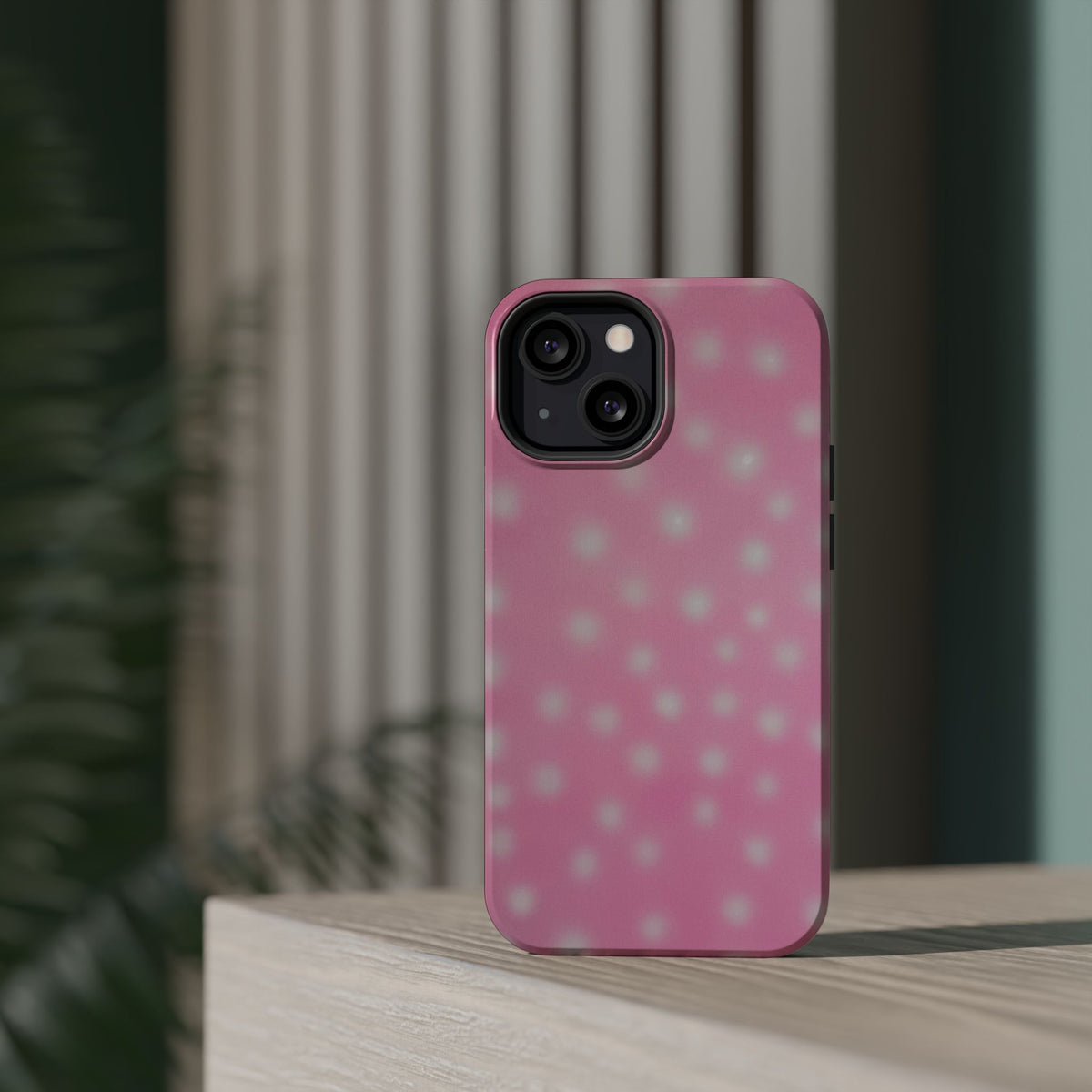 MagSafe "Erdbeerstrudel-Polkadots" Airbrush iPhone Hülle
