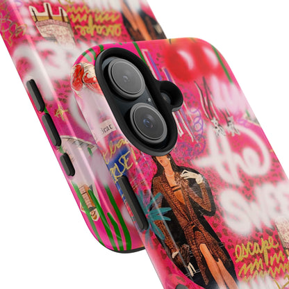 "sweet escape" airbrush iPhone case