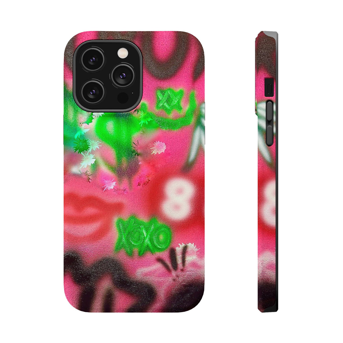 MagSafe "electr!c dreamz" Airbrush iPhone Hülle