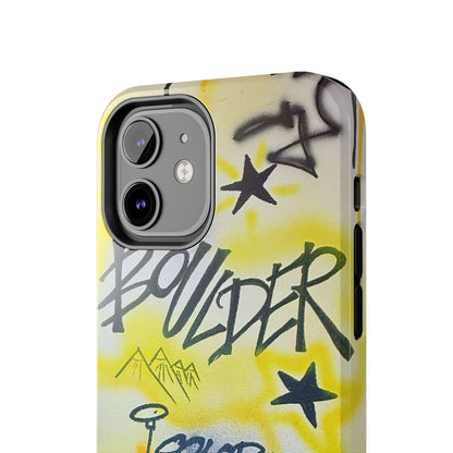 "boulder" airbrush iPhone case