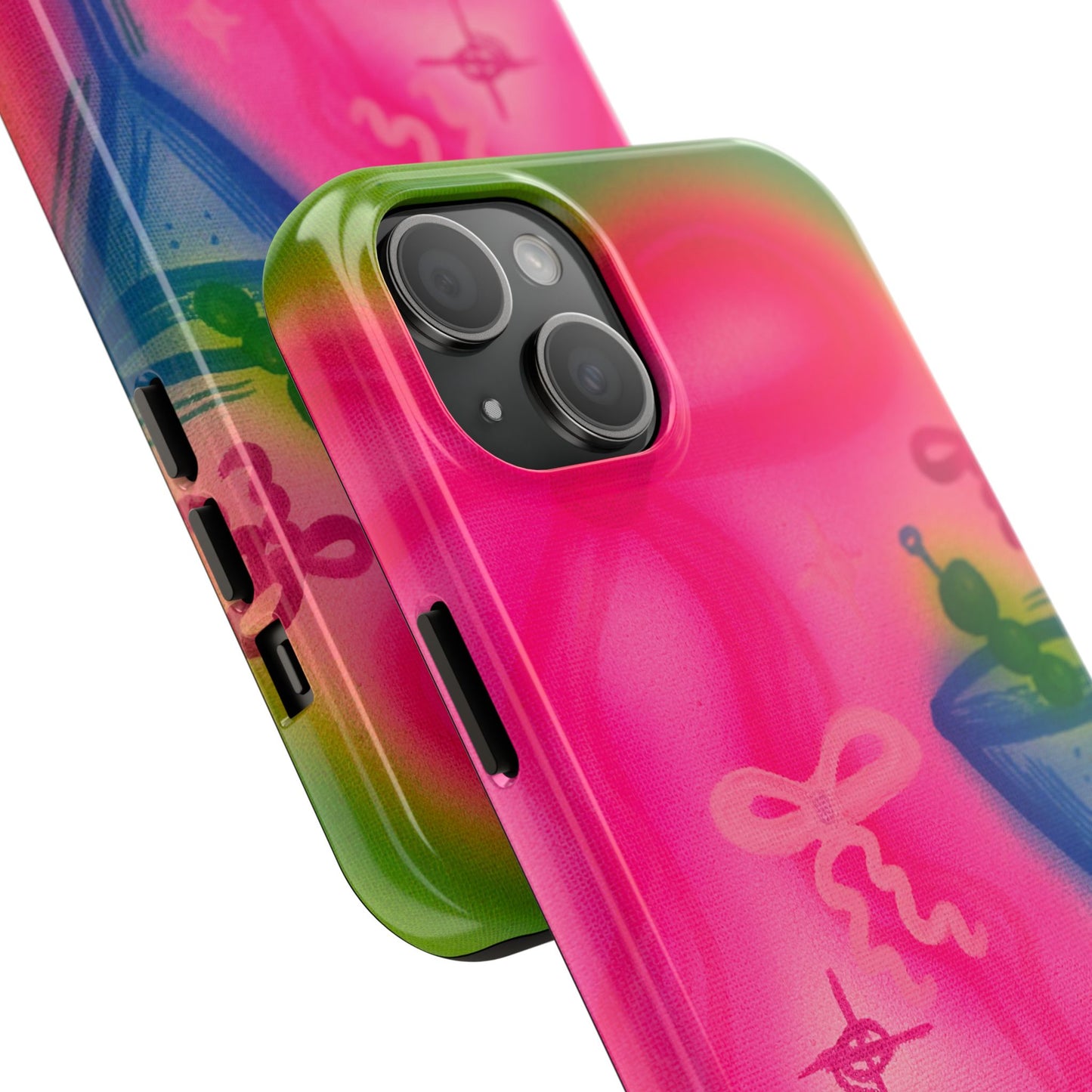 "bow martini" airbrush iPhone case