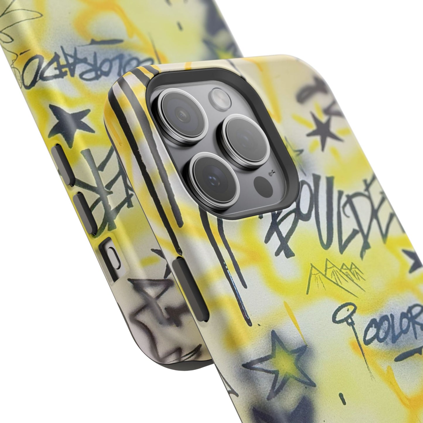 MagSafe "boulder" airbrush iPhone case