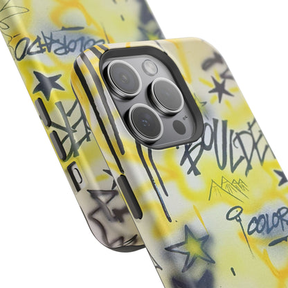 MagSafe "boulder" airbrush iPhone case