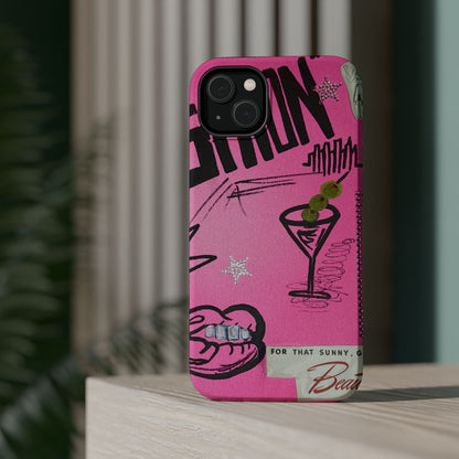 MagSafe "high fashion" airbrush iPhone case