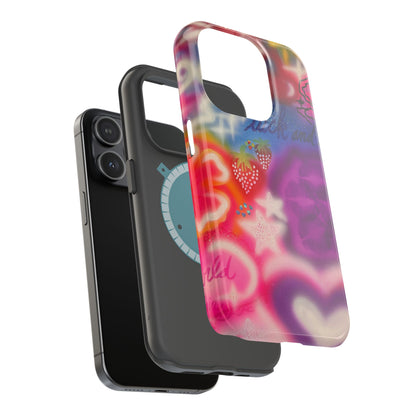 MagSafe „luck & luv pt. 2“ Airbrush iPhone Hülle