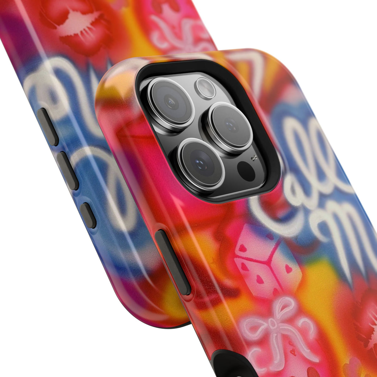 MagSafe "CALL ME!" airbrush iPhone case