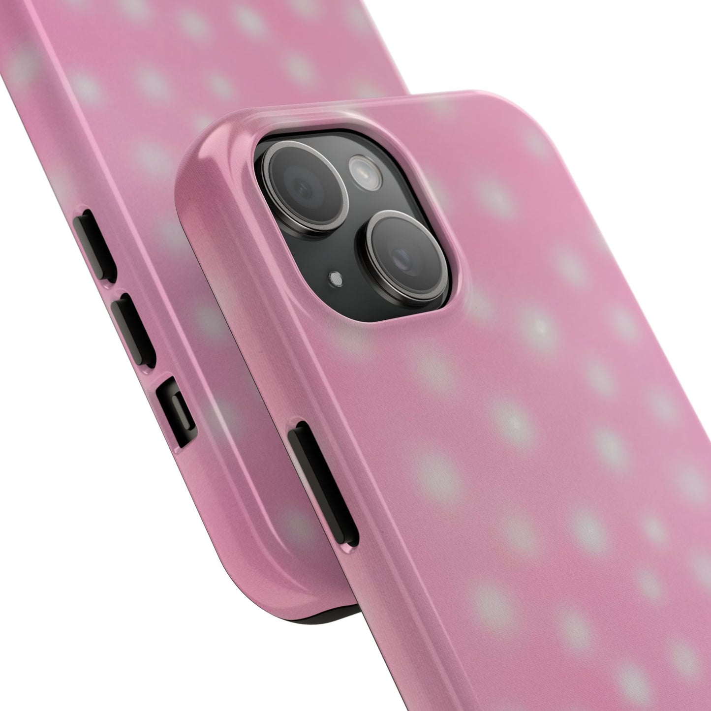 "strawberry swirl polka dots" airbrush iPhone case