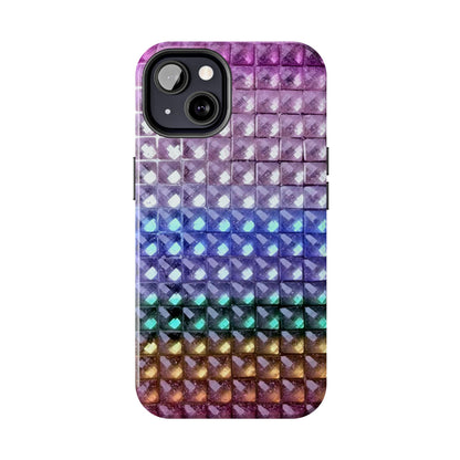 "multicolor studs" airbrush iPhone case
