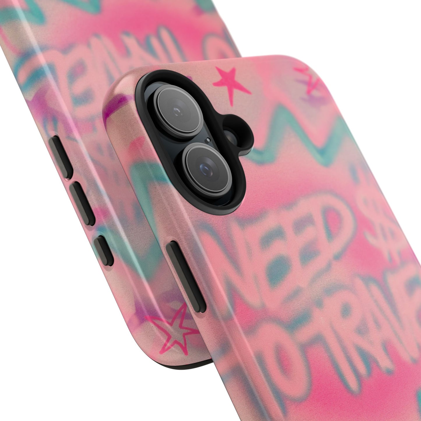 "need $$ to travel" airbrush iPhone case