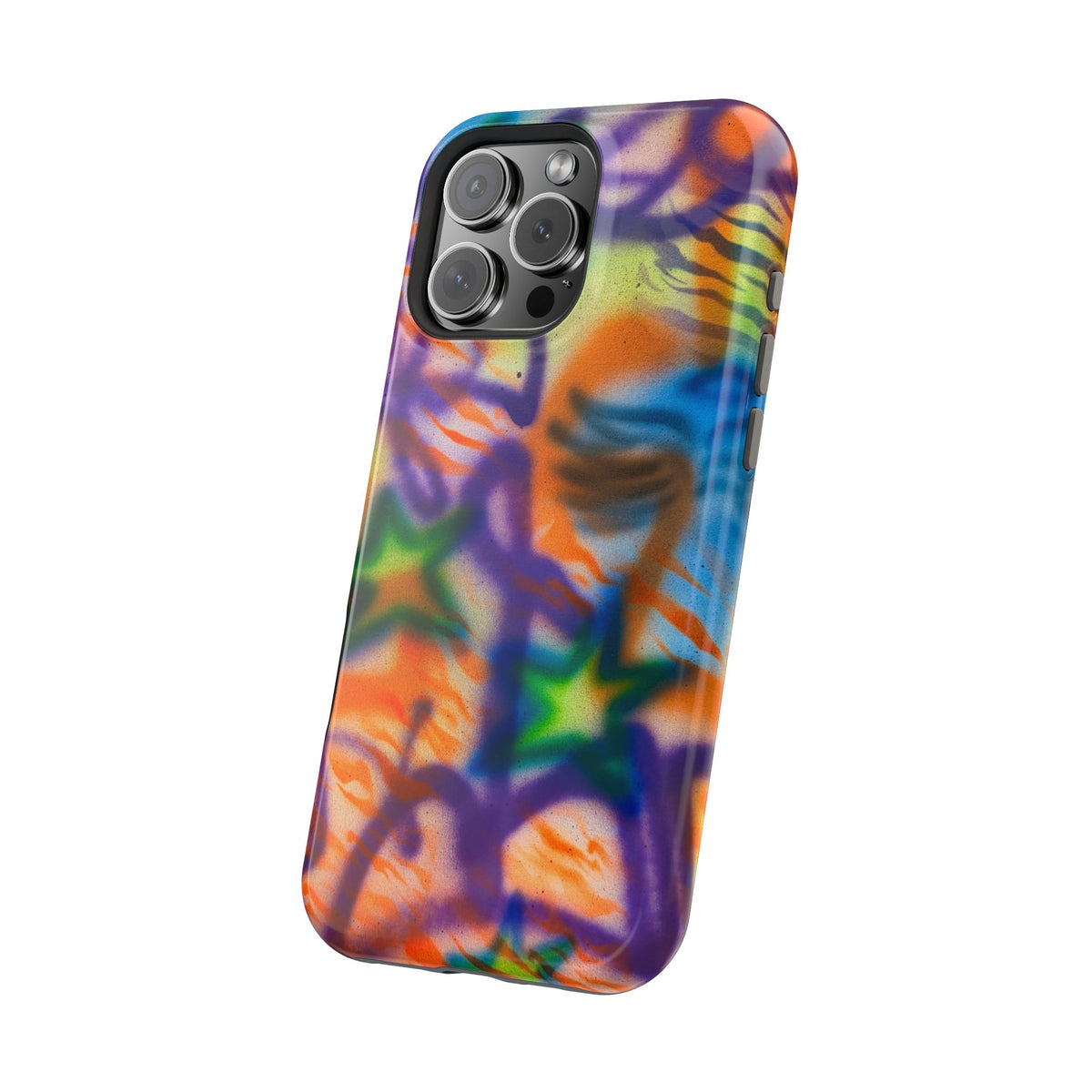 MagSafe "streetwear angel" airbrush iPhone case
