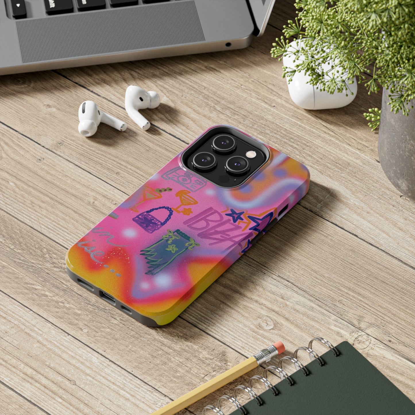 "ibiza" airbrush iPhone case