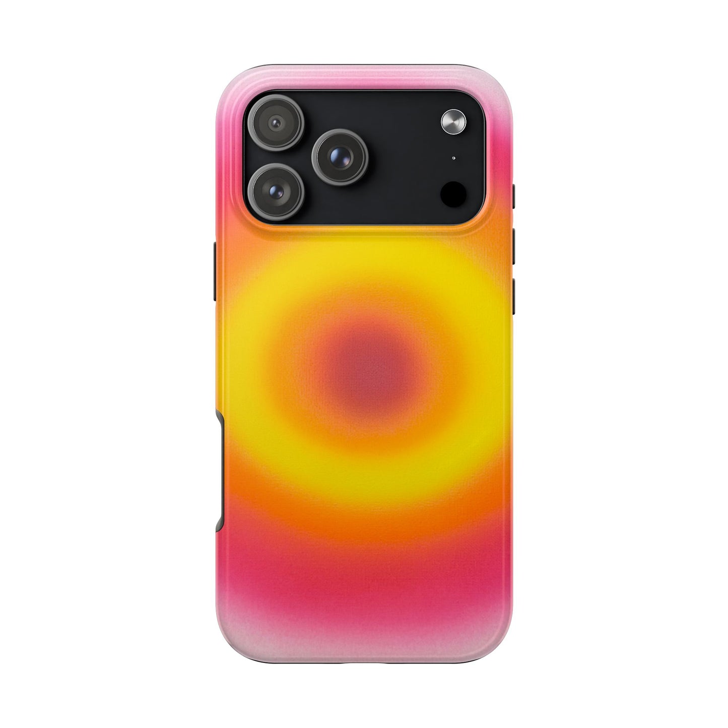 "pink lemonade aura" airbrush iPhone case