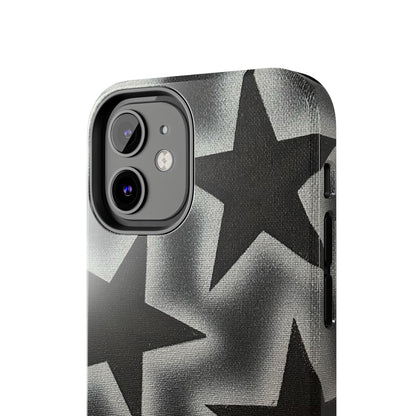 "chrome stars" airbrush iPhone case