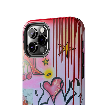 "cherry luvr" airbrush iPhone case