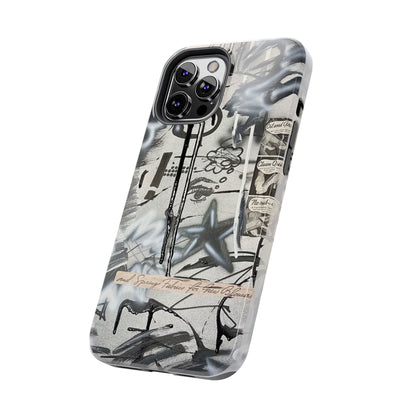 "monochrome mood" airbrush iPhone case