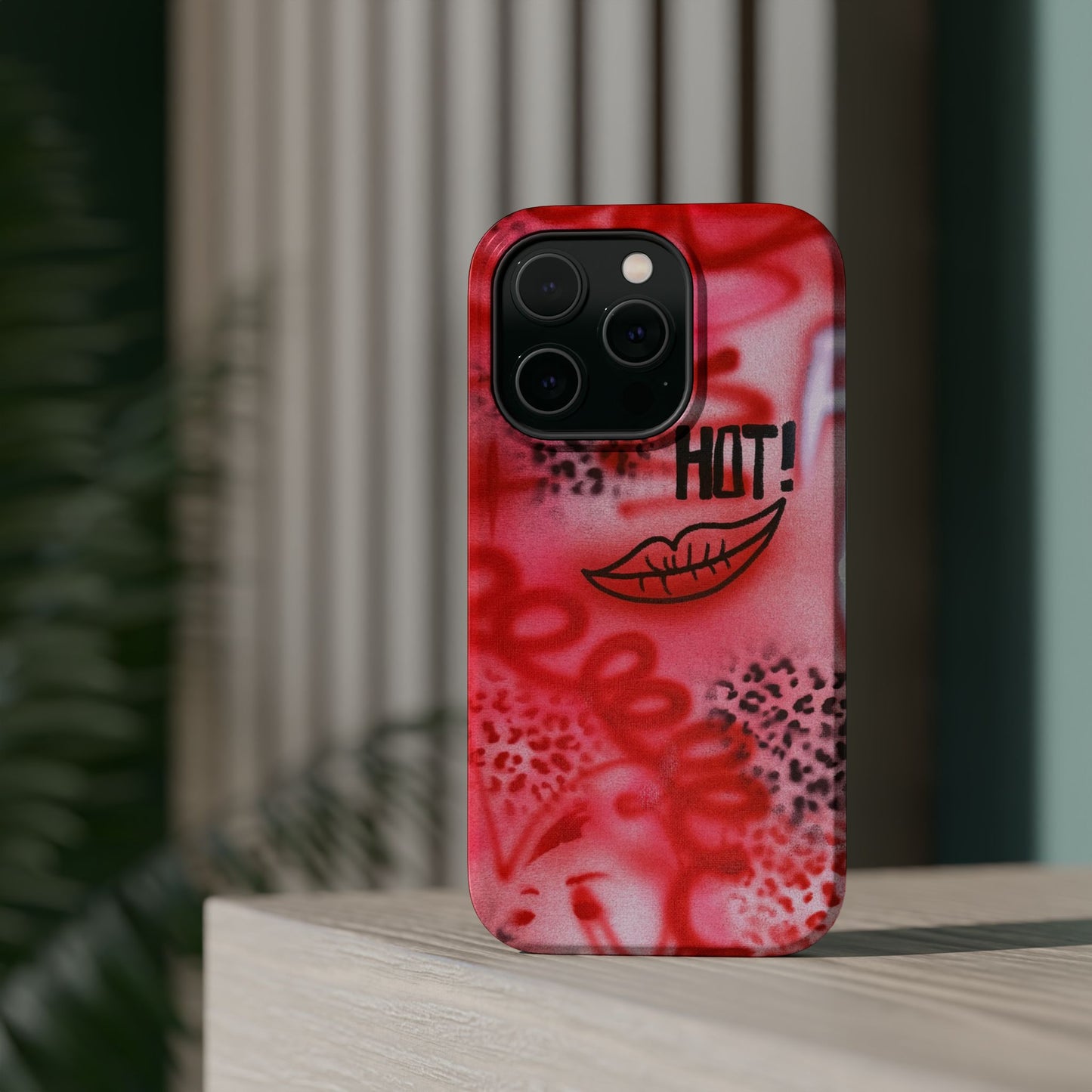 MagSafe "HOT!" airbrush iPhone case