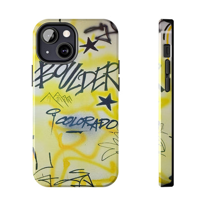 "boulder" airbrush iPhone case