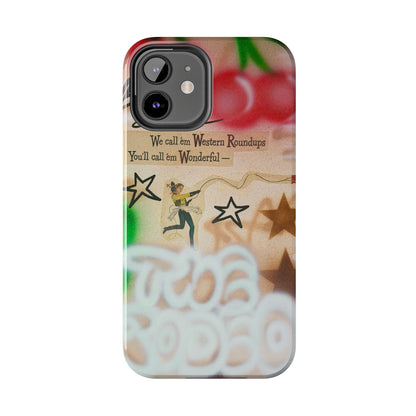 "the rodeo" airbrush iPhone case
