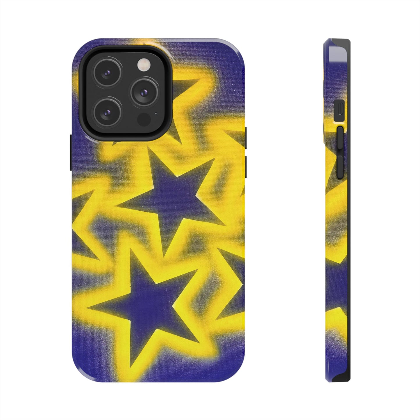 "cosmic crush" airbrush iPhone case