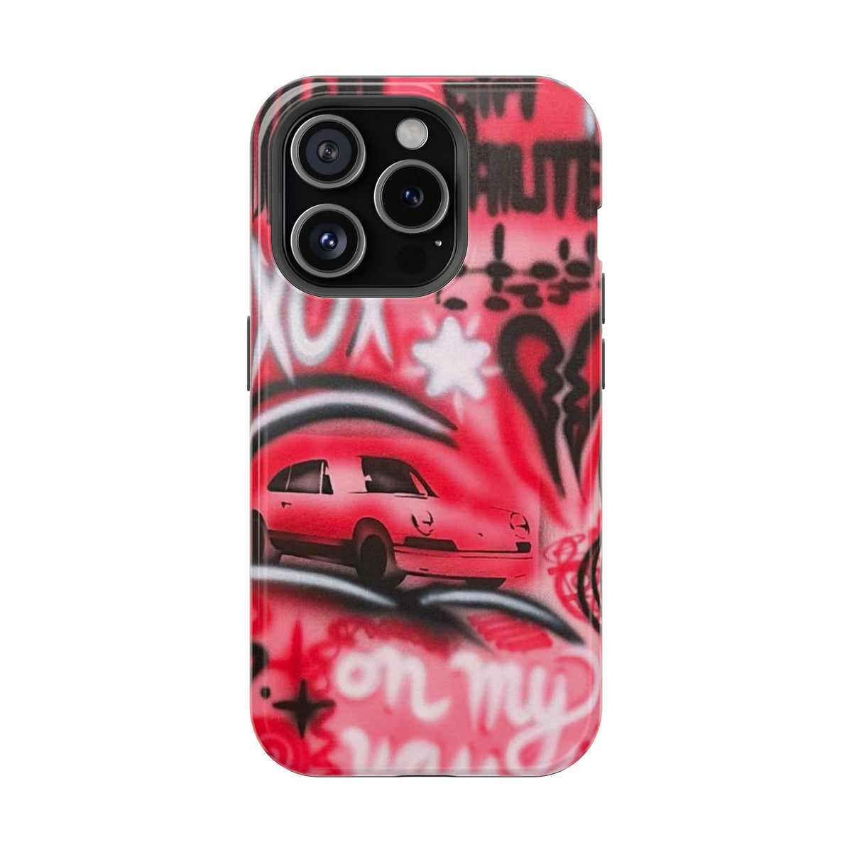 MagSafe "lucky you! pt. 3" airbrush iPhone case