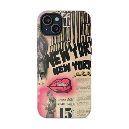 MagSafe „New York, New York“ Airbrush iPhone Hülle