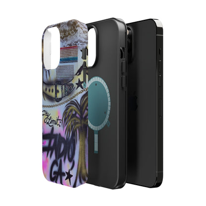 MagSafe "indio, ca" airbrush iPhone case