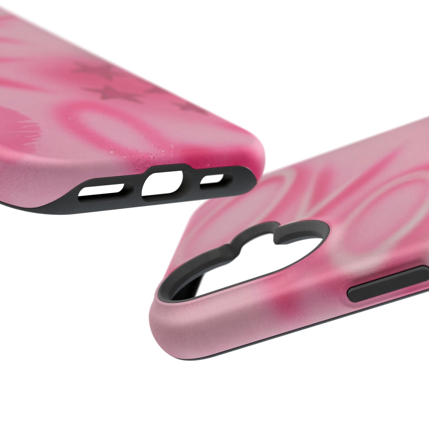 MagSafe "perfectly pink" airbrush iPhone case