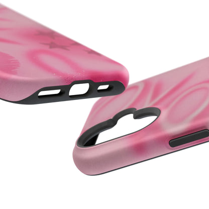 MagSafe "perfectly pink" airbrush iPhone case